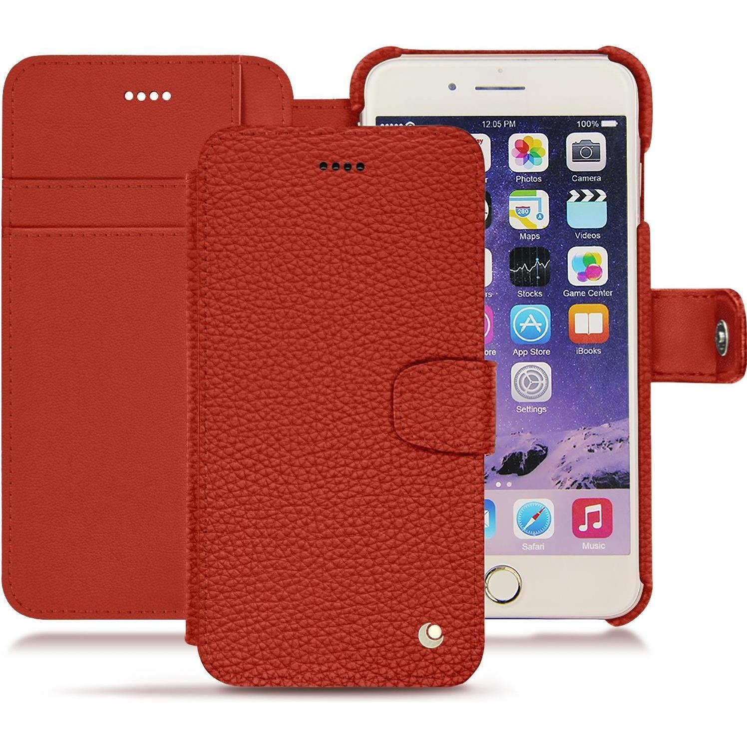 Noreve Lederschutzhülle Wallet (Samsung Galaxy Note 8, Apple iPhone 7 Plus), Smartphone Hülle, Weiss