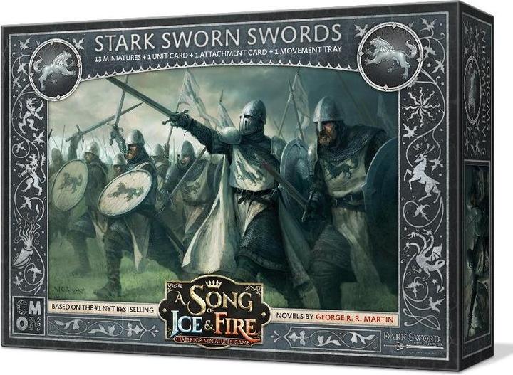 Image du produit Cmon CMN0056 - A Song of Ice & Fire - Stark Sworn Swords, 2 joueurs, à partir de 14 ans (extension) (Espagnol)