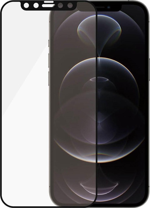 Actual product image PanzerGlass Case Friendly Black (1 Piece, Apple iPhone 12, Apple iPhone 12 Pro)