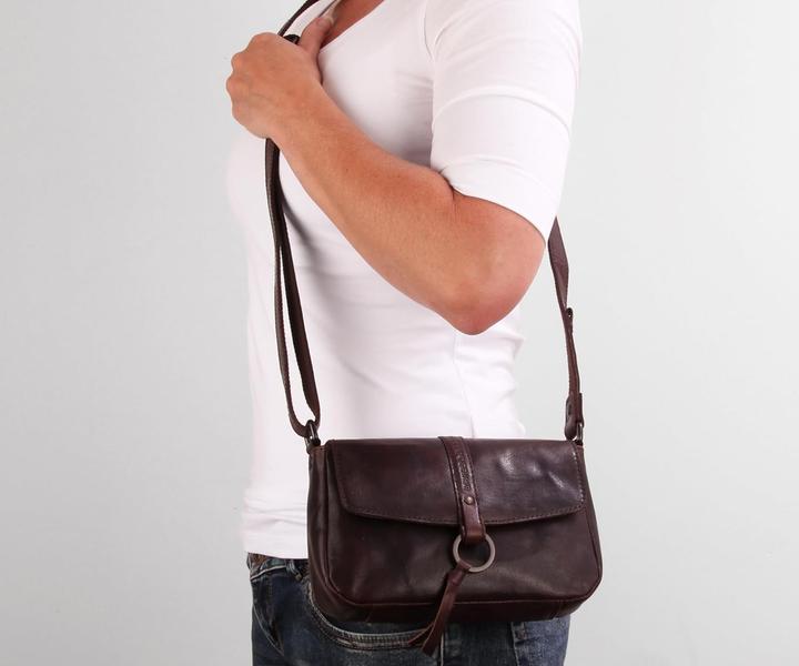 Immagine prodotto Spikes & Sparrow Borsa a Traversa in Pelle con Patta