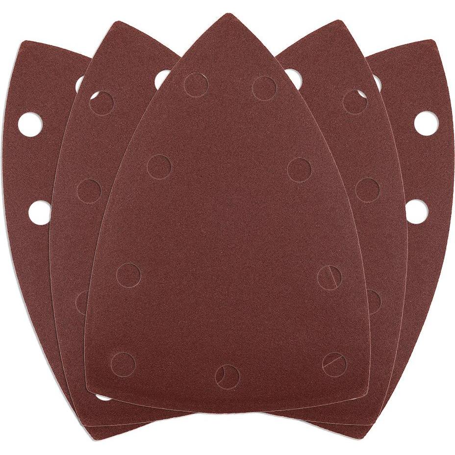 Neo, Abrasivi, Schleifblätter mit Kletthaftung, Eisen 100 x 147 mm, P240, 5 Stück, mit 9 Löchern für 04-623 (P240)