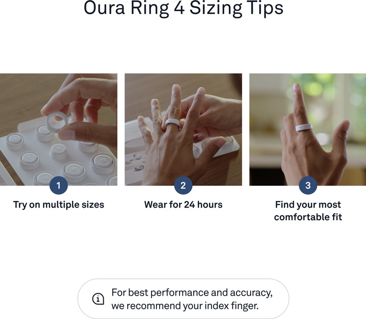 Image du produit Oura Kit de dimensionnement Ring 4
