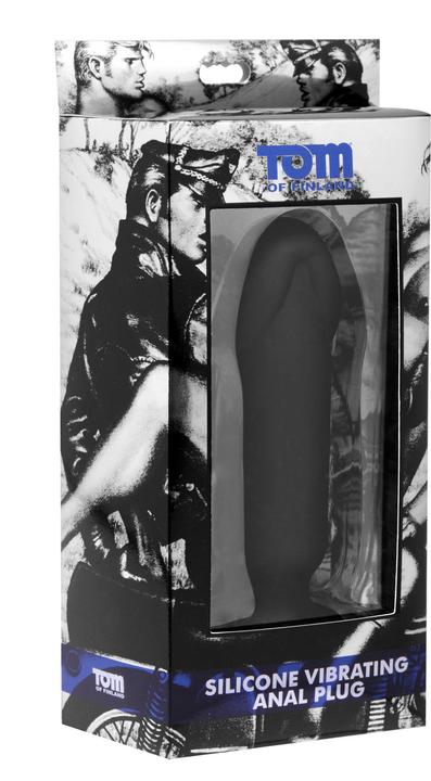 Actual product image Tom of Finland vibrating butt plug