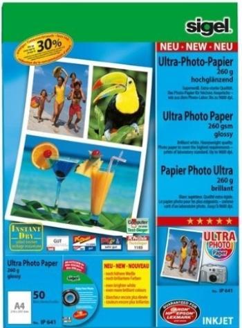 Actual product image Sigel Inkjet Ultra (260 g/m², A4, 50 pcs.)