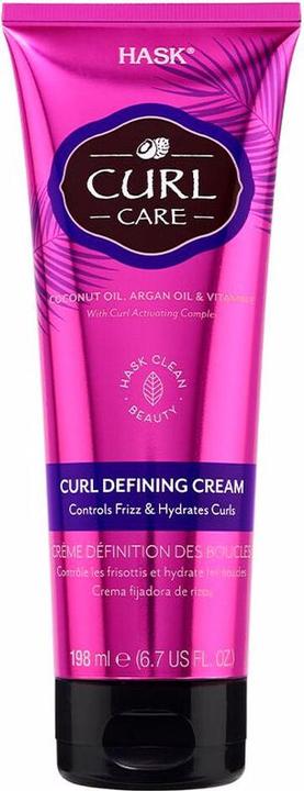 Actual product image Hask Curl Care (Hair cream, Hair gel, 198 ml)