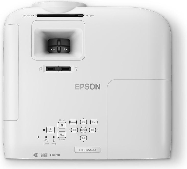 Image du produit Epson Eh-Tw5400 (Full HD, 2500 lm, 1.22 - 1.47:1)