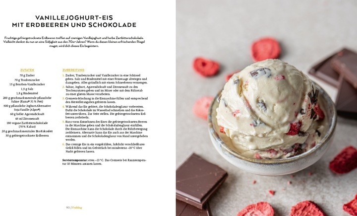 Actual product image Die vegane Eis-Bibel (German, Lucy Allary, 2023)
