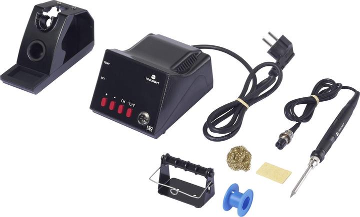 Produktbild Toolcraft TO-8962 ESD Lötstation digital 70 W 480 °C (max) inkl. Lötspitze