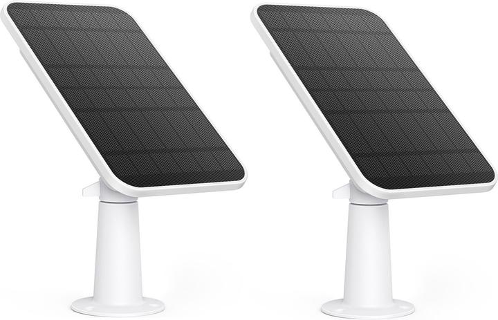 eufy Pannello solare 2 Pack - Adatto a tutte le EUFYCAMS - 2.6W - Bundelvoordeel (Pannello solare)