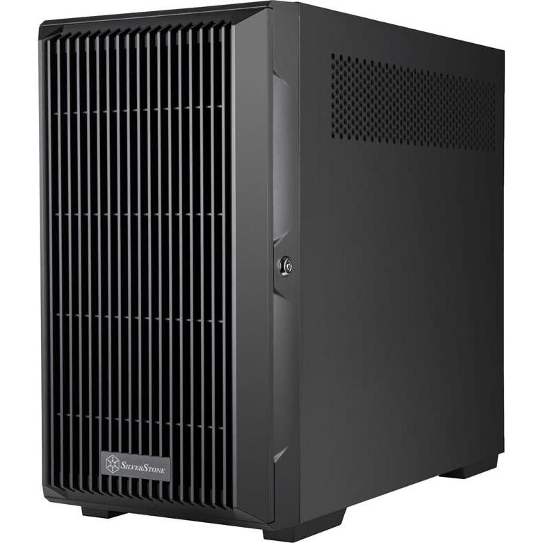 Silverstone SST-CS382 (Mini-ITX, mATX, Mini-DTX), PC Gehäuse, Schwarz