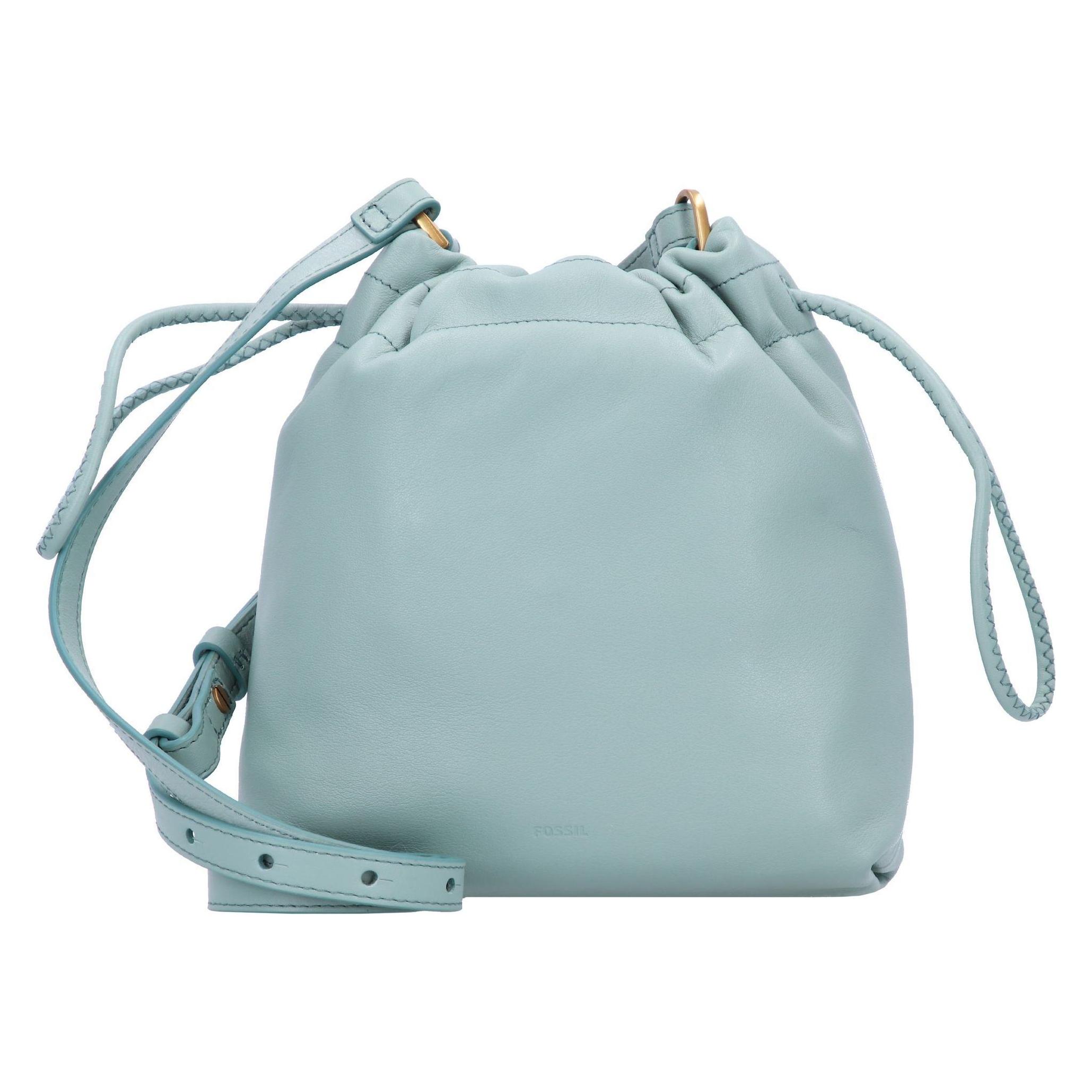 Fossil, Damen, Handtasche, Gigi Beuteltasche Leder 20 Cm, Grün