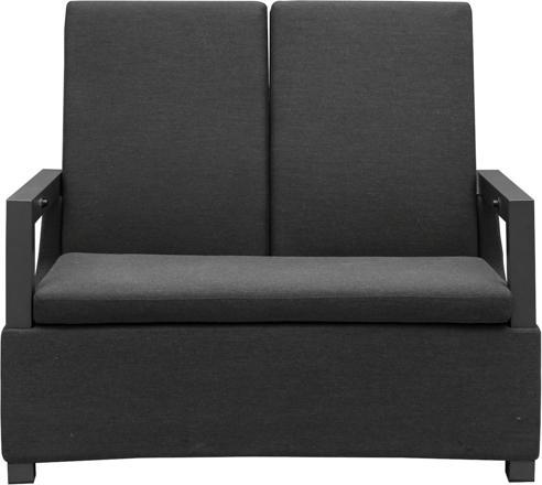 Outdoor Living New Malaga 2-Sitzer Sofa Aluminium/Sunbrella