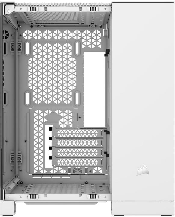 Image du produit Corsair Boîtier iCUE 2500X RGB Midi TG blanc (mATX)