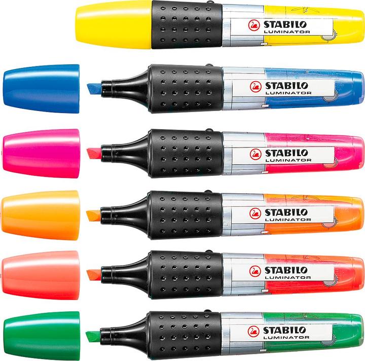 Produktbild STABILO LUMINATOR Textmarker (Mehrfarbig, 5 mm, 6 x)