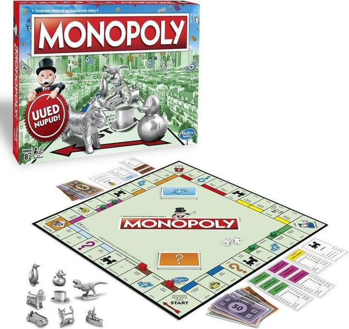 Image du produit Monopoly Hasbro jeu de société Classic (EST) (Estonien)
