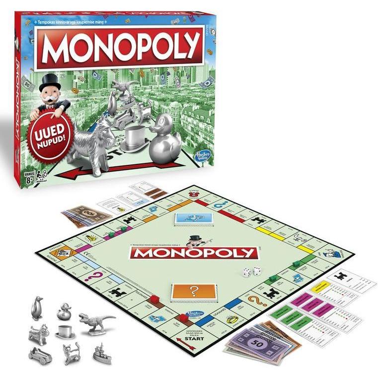 Thumbnail - Monopoly Hasbro board game Classic (EST) (Estnisch)