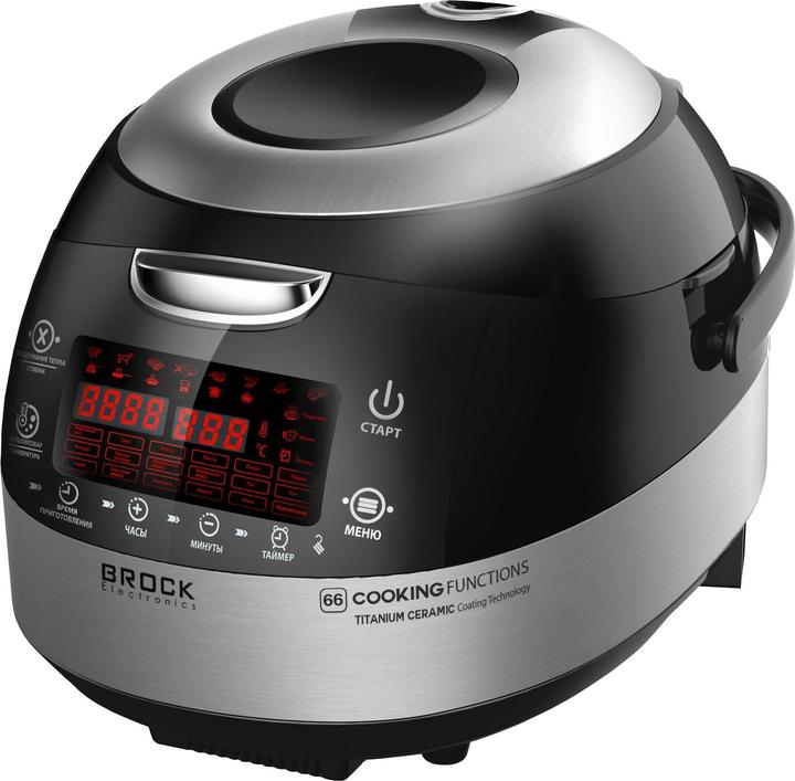 Image du produit Brock Electronics MC 6601 SS BROCK Pot multifonction de haute qualité. 860W, 5L