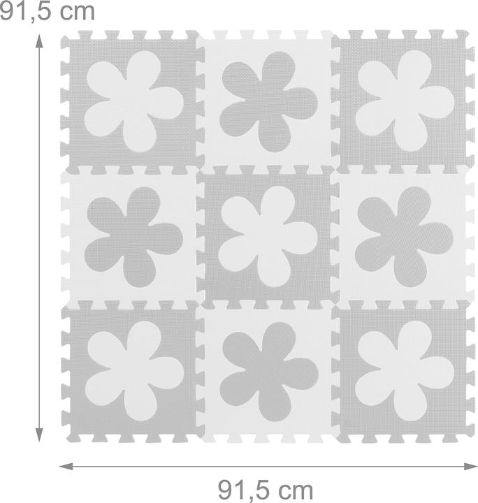 Image du produit Relaxdays tapis de jeu (91.5 x 91.5 x 1 cm)