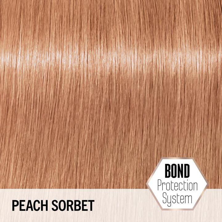 Produktbild Schwarzkopf Professional Schwarzkopf BLONDME Bond Aufrechterhaltende Haarfarbe für Blondinen - Tonen, Aufhellen, Highlighting (DT-Peach Sorbet)