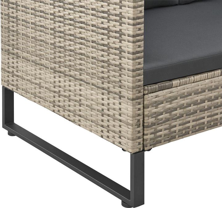 Produktbild Juskys Polyrattan Lounge