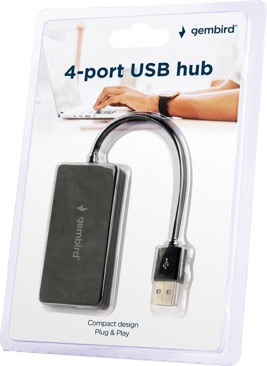 Image du produit Gembird UHB-U2P4-04 (USB-A, 4 ports)