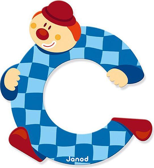 Image du produit Janod Lettre du clown C