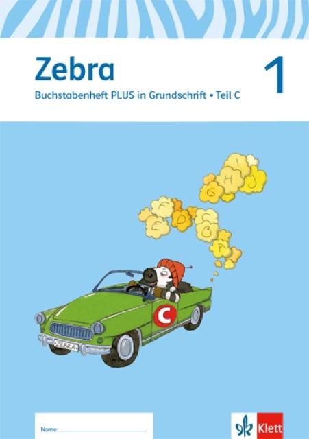 Image du produit Zebra. Neubearbeitung. Buchstabenheft plus in Grundschrift 1. Schuljahr (Allemand, Maison d'édition Ernst Klett, 2015)
