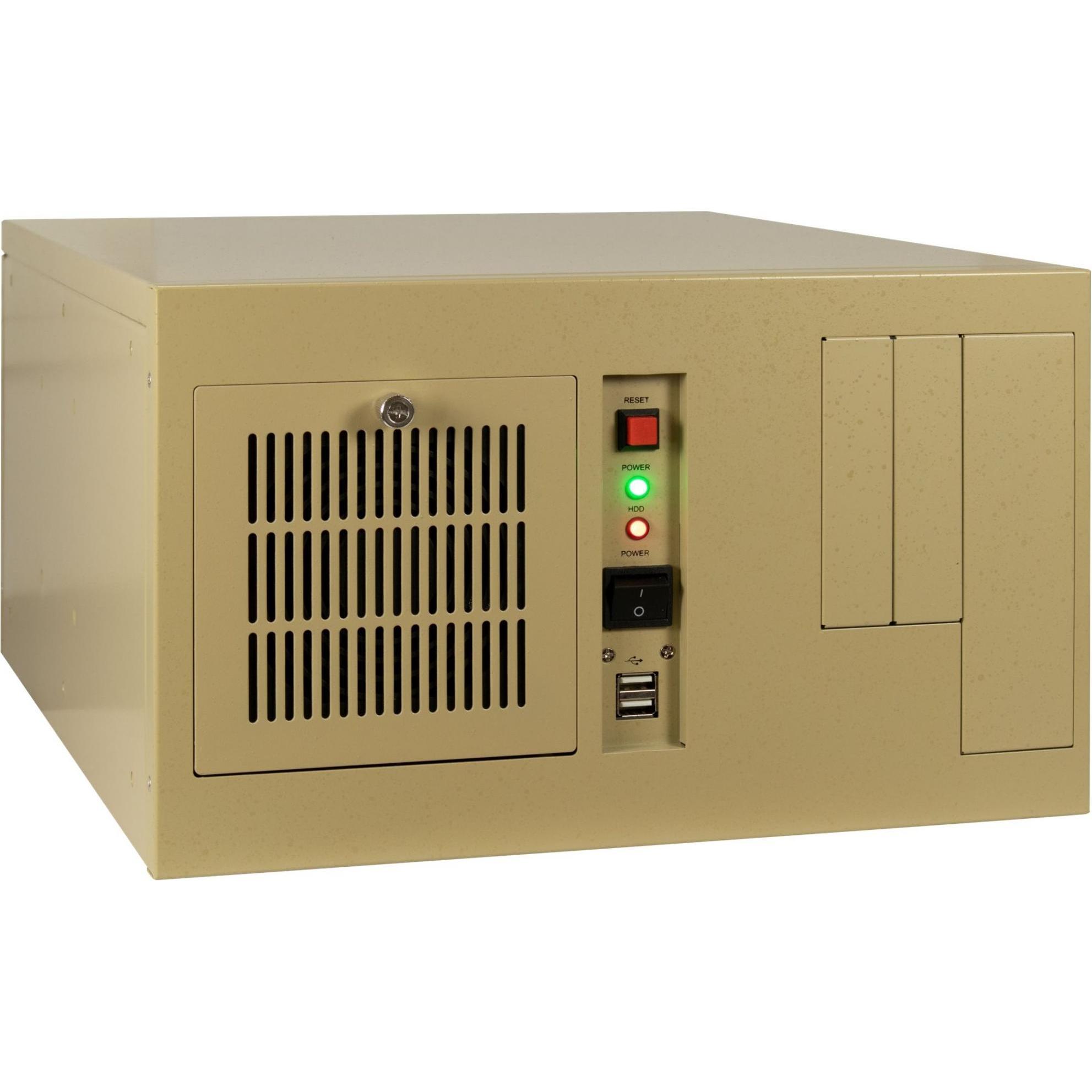 Intertech INTER-TECH IPC S38 - Armadio per sistemi mini server 2x USB 2.0 1x ventola da 120 mm standard, Server Barebone