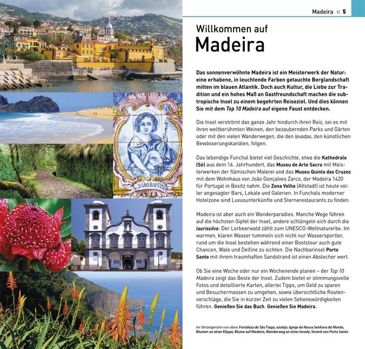 Produktbild TOP10 Reiseführer Madeira (Deutsch, DK Verlag Reise, 2023)