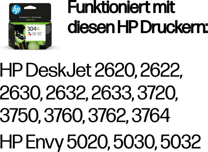 Produktbild HP 304xl (M, C, Y)