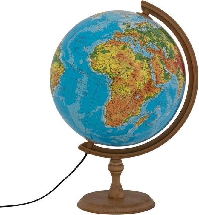 Zachem Globe 320 physiquement éclairé en bois. 2519 (32 cm)