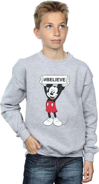 Actual product image Disney Boys Mickey MouseBelieve Sweatshirt (116)