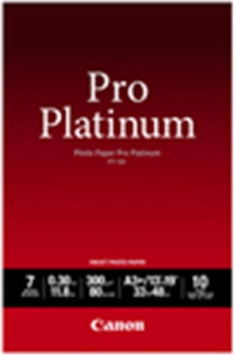 Actual product image Canon PT-101 Pro Platinum (300 g/m², A3+, 10 pcs.)