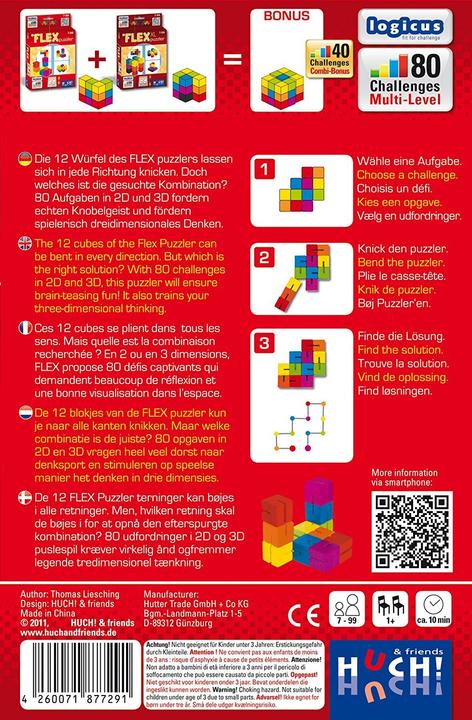 Produktbild Flex Puzzler (Deutsch, Englisch, Französisch, 1 Spieler)