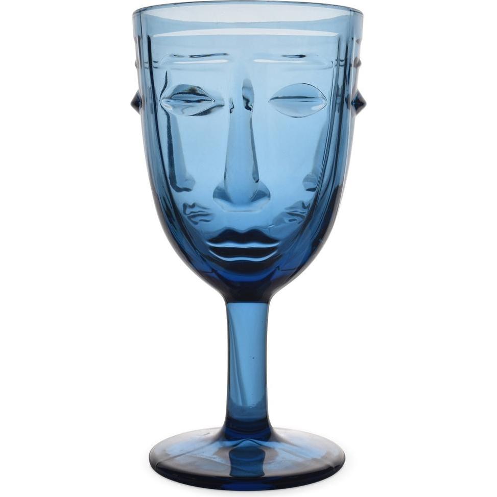 Opjet Paris Fussglas Gesicht, Trinkgläser