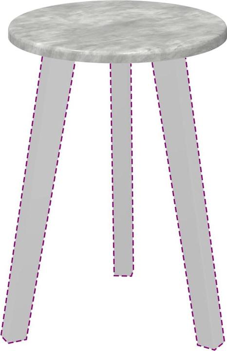 Produktbild VidaXL Tischplatte (30 x 30 x 1.5 cm)