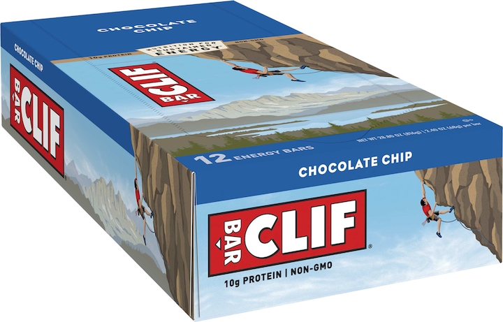 Image du produit Clif Bar Chocolate Chip (Chocolat, 12 pcs, 68 g)