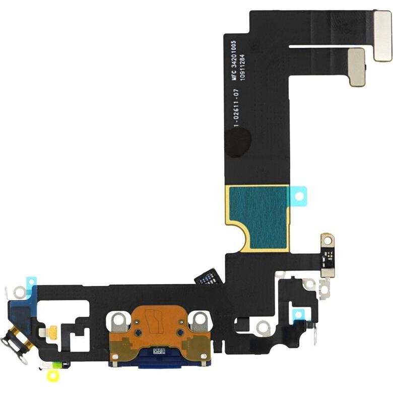 Thumbnail - OEM Dock Lightning Flexcable für iPhone 12 Mini blau (iPhone 12 Mini), Mobilgerät Ersatzteile, Blau