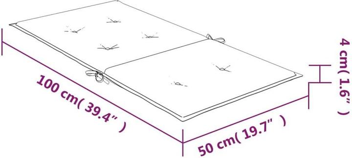 Produktbild vidaXL Mira (100 x 50 cm)