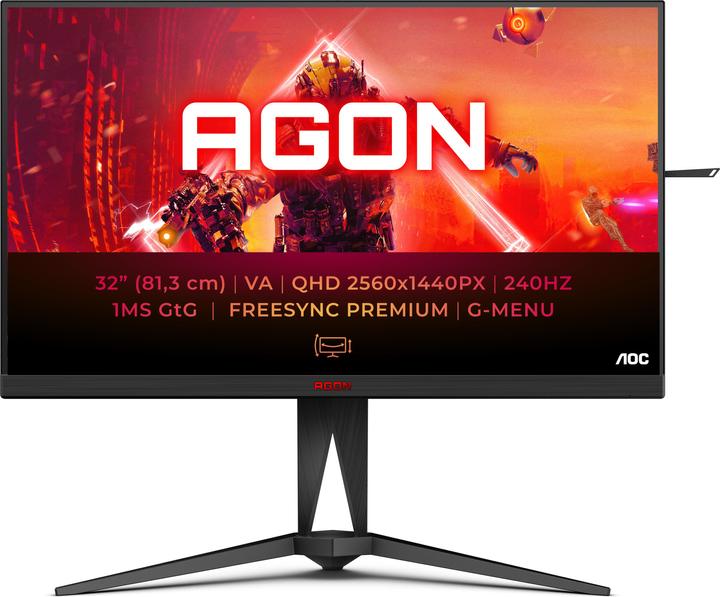 Produktbild AOC Agon AG325QZN/EU (2560 x 1440 Pixel, 31.50")