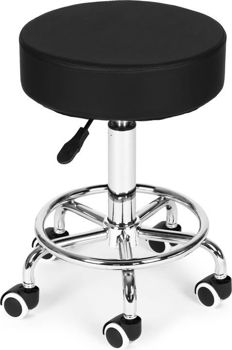 Image du produit Modernhome Drehhocker Kosmetik Medizinischer Verstellbarer Stuhl Schwarz