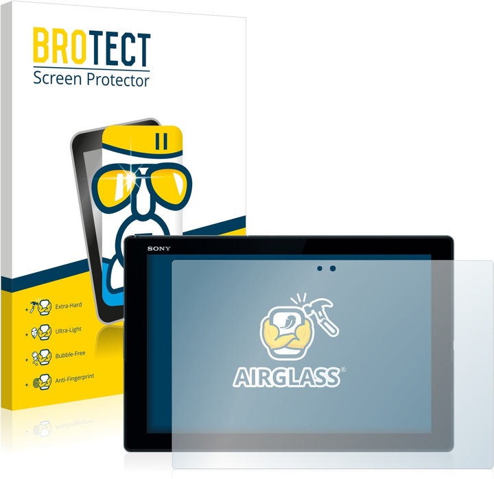 Productafbeelding BROTECT AirGlass kogelwerende glasfolie (1 Stuk, Sony Xperia Z4)