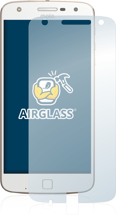 Actual product image BROTECT AirGlass Glass (1 Piece, Motorola Moto Z Play)