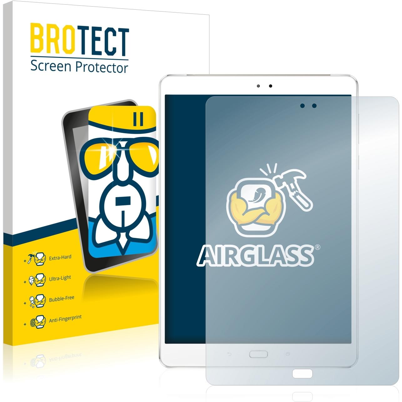 BROTECT AirGlass Panzerglasfolie (1 Stück, Zenpad 3S 10), Tablet Schutzfolie
