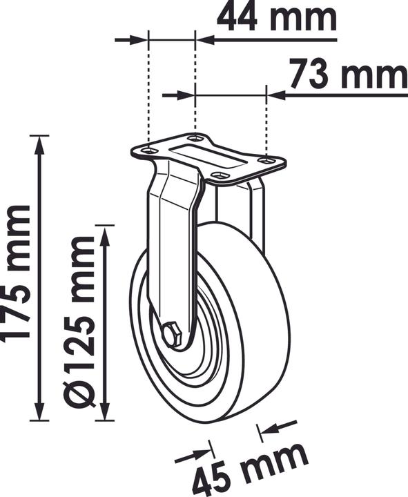 Produktbild Vigor Bockrolle