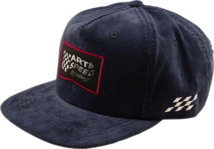 Produktbild Troy Lee Designs Unstructured Snapback Cap, Winners Circle, corduroy indigo, one size (One Size)