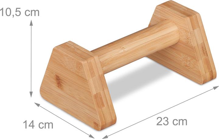 Image du produit Relaxdays 2x Parallettes
