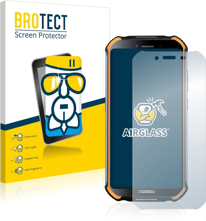 Actual product image BROTECT AirGlass Glass (1 Piece, Cat S40)