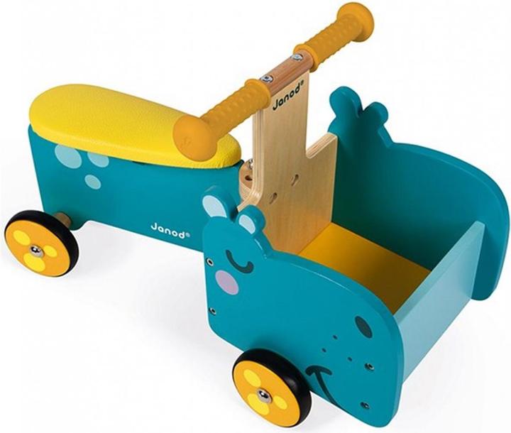 Produktbild Janod Nilpferd mit beweglichem Vorderteil