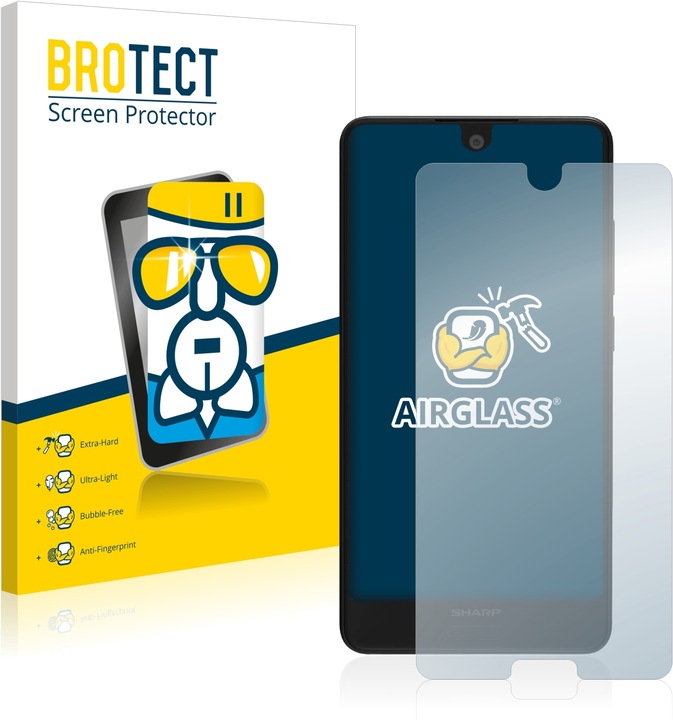 Immagine prodotto BROTECT AirGlass Vetro (1 Pezzo/i, Sharp Aquos C10)